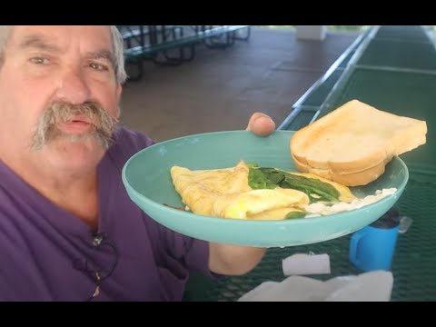 High Protein Cottage Cheese Omelet/Keto Toast ASMR