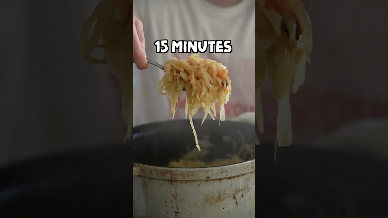 PERFECT Caramelized Onions Every Time Cooking Tips And Tricks