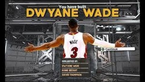 DWAYNE WADE IN THE PARK NBA 2K20