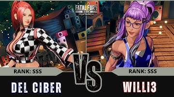 FF:CotW 🐺 DEL CIBER (Mai Shiranui) vs WILLI3 (Preecha)⭐Replay Match - FATAL FURY: CotW - 10/25