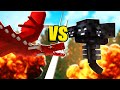 WITHER vs DRAGÓN! QUIEN GANARA? (CAZADORES DE MITOS) MINECRAFT