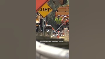 ODOT has started to repair “the bump” 13 miles east of Seaside.