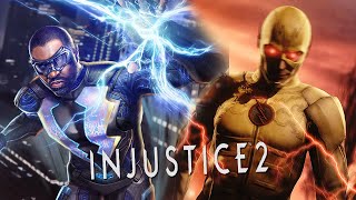 injustice 2 Black Lightning vs Reverse Flash