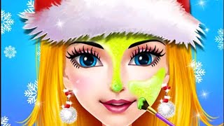 Christmas Girl Makeup - Christmas Makeover Salon - New Game screenshot 1