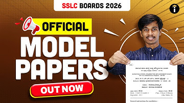 🎯 Model Question Papers Are Finally Out! Get Ready to Practice Like a Pro!