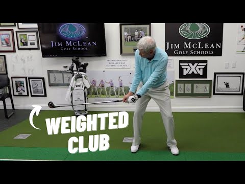 Video: Hjælper det at svinge en vægtet golfkølle?