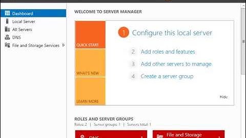 Servers: Active Directory - First Domain Controller