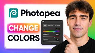 How to Change Colors in Photopea Using HSL (Tutorial 2026) screenshot 5