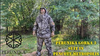 Perunika Gorka 3 Suit in Pencott Metropolis