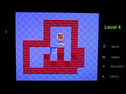 Push box Tv level 1 - 20 (all levels) sokoban