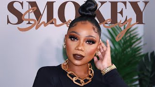 Chocolate Brown Smokey Eye Makeup Look | Tamara Renaye