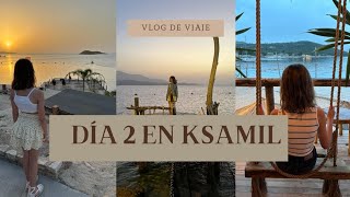 vlog de viaje| día 2 en ksamil | El viaje de Lia