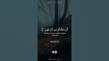 من||#سورة_المرسلات||#هزاع_البلوشي .