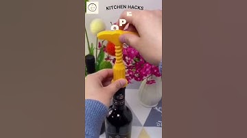 Electric Wine Opener : Smart Home Gadgets Kitchen #shorts 🍾🍾🍾