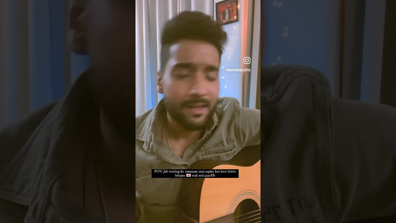 Nazm Nazm  Mayank Maurya  singersongwriter  singer  guitar  music  ayushmaankhurana  kritisanon