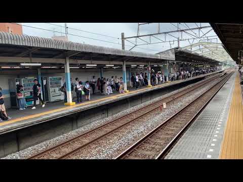 武蔵野線新松戸駅入線シーン