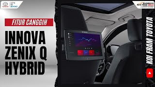 3 Fitur Canggih Innova Zenix tipe Q Hybrid | voice Command Pintu Belakang, Gadget Tablet di Kursi