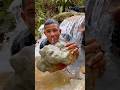 Treasure hunting at the waterfall river location #treasure #treanding #river #waterfall #hunting