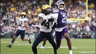 Andrew Marsh sets freshman school-records in Michigan Wolverines win over Northwestern Wildcats