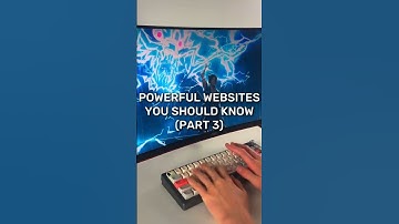 POWERFUL WEBSITES YOU SHOULD KNOW || PART 3 #aitools #productivity #ai #dailytech #airevolution