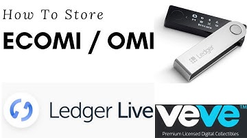 How To Store Omi Ecomi On A Nano Ledger X or S with Metamask and MEW