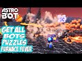 Astro Bot - How to GET All COLLECTIBLES in FURNACE FEVER (Secret Level)
