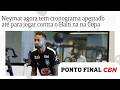 Neymar agora tem cronograma apertado até para jogar contra o Haiti na 2ª partida do Brasil na Copa