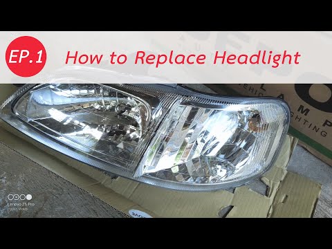 TYPE Z FIX EP.1 How to Replace Headlight เปลี่ยนโคมไฟหน้า