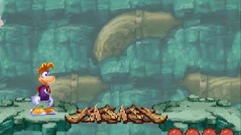 Rayman 3 GBA - Part 7 - 2-2: Vertigo Wastes