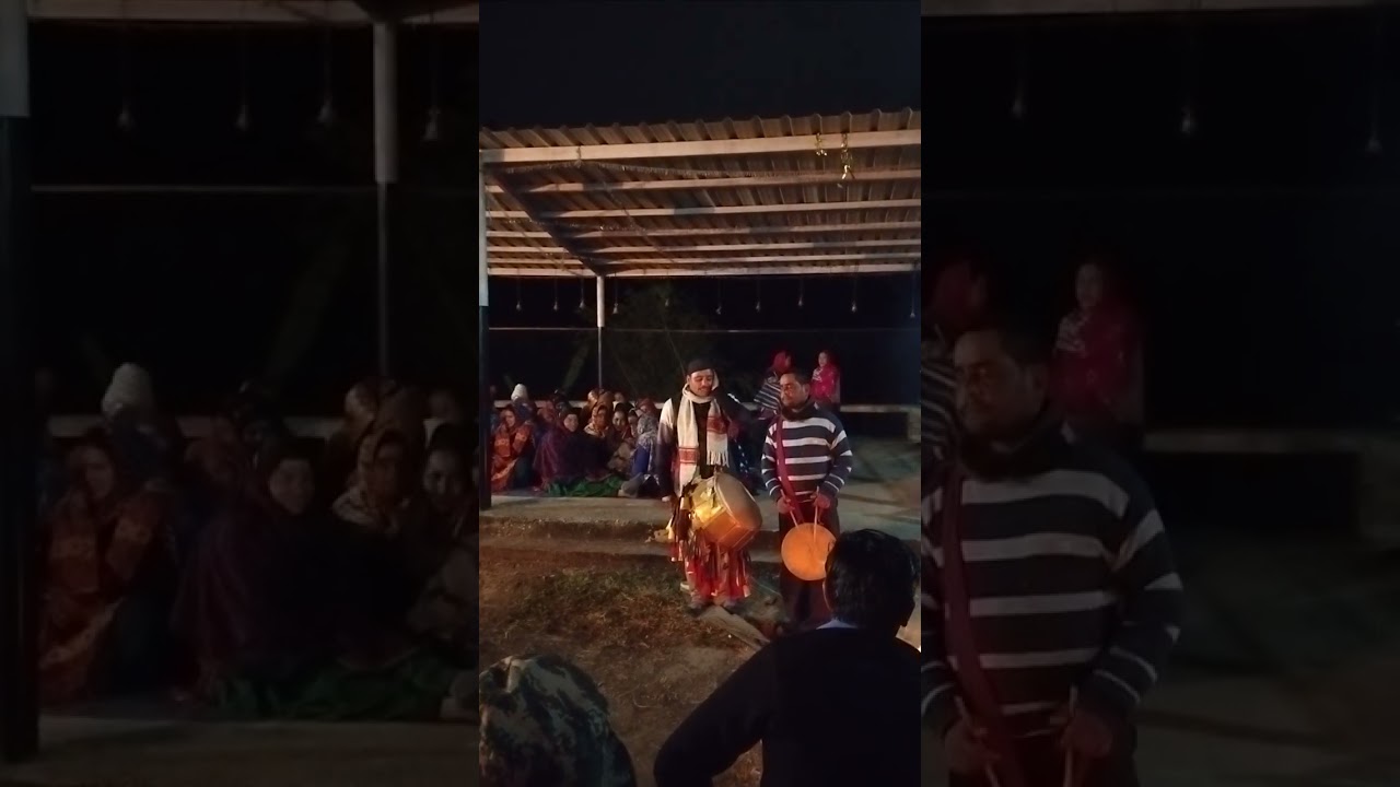 श्री चरण दास जी द्वारा नंगेला देवता मंदिर में नागराजा मंडाण 