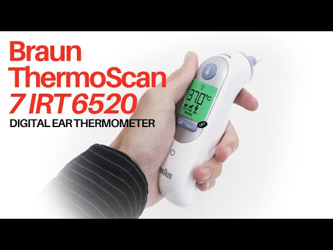 Braun Thermoscan 7 IRT 6520 - Best Kids Thermometer