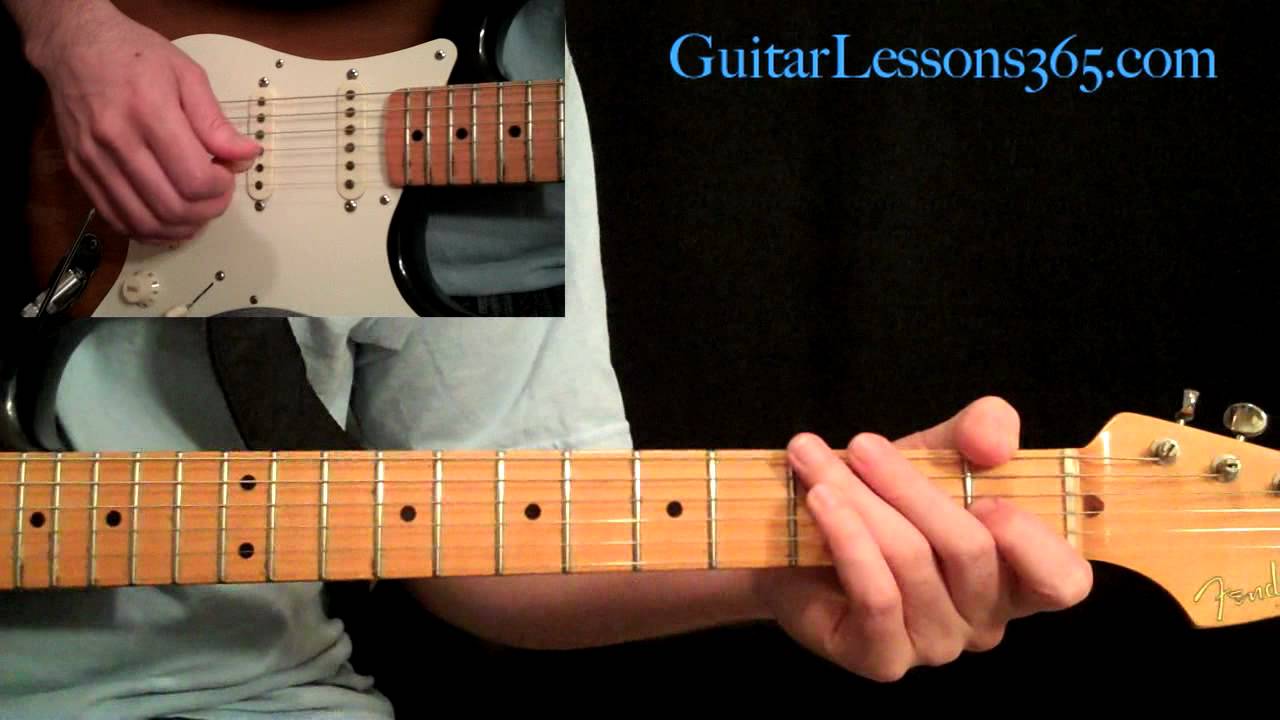 Rock This Town Guitar Lesson Pt 2 Stray Cats Chorus Outro Youtube