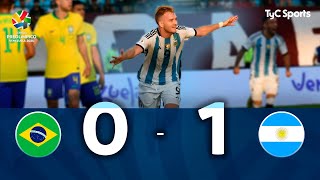 Thumbnail for Brasil 0-1 Argentina | Preolímpico Sudamericano Sub-23 Venezuela 2024