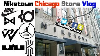 Niketown Chicago Store Vlog I Shopping Downtown Chicago I Shopping Mag Mile I Me And My Kicks