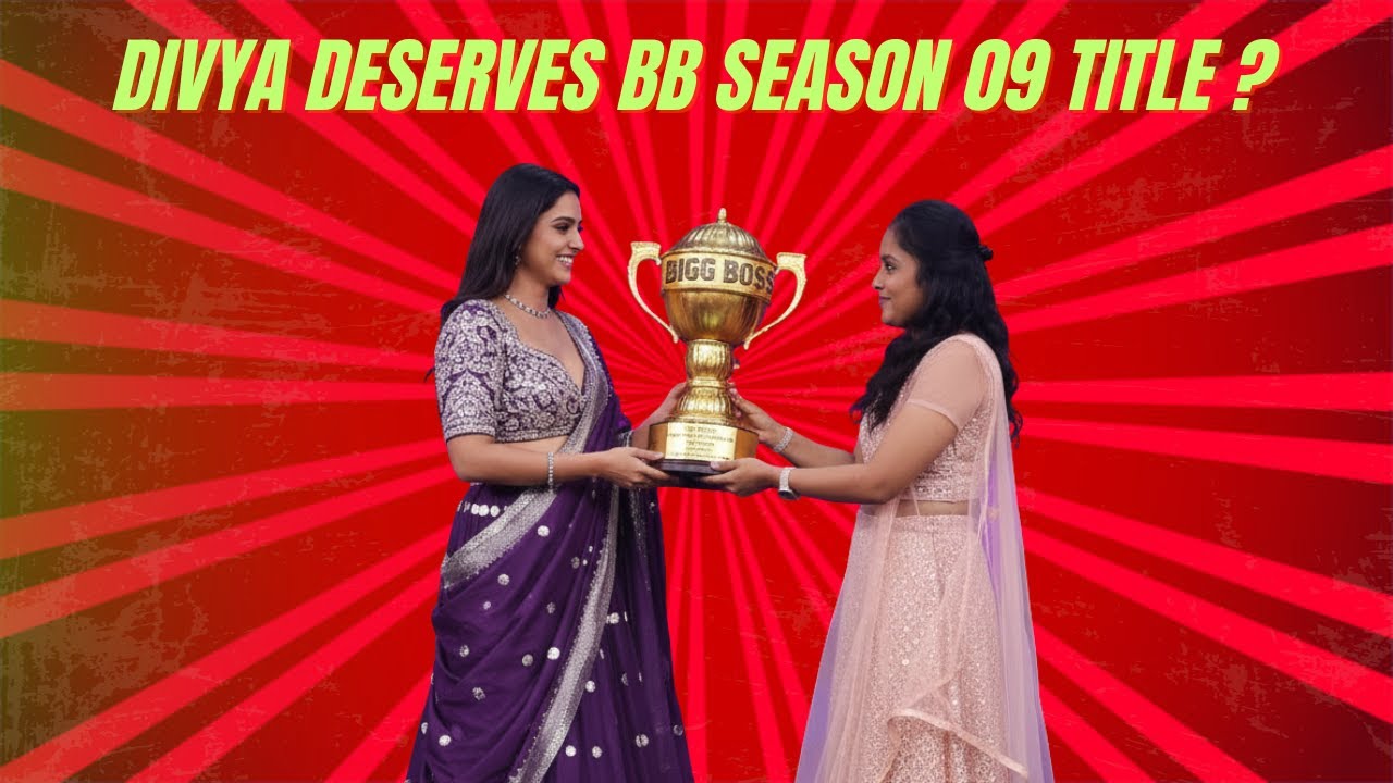 Divya Title Winner | Bigg Boss Tamil Season 9 Review | The_Uncreative