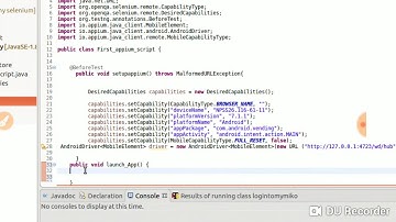 First Appium Script On Playstore App Using Java in Ubuntu |APPIUM| MOBILE AUTOMATION TESTING