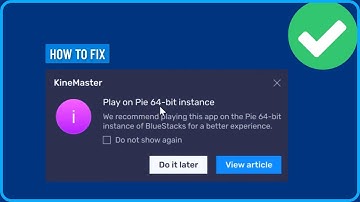 How to Fix Play on Pie 64-bit Instance Bluestacks Error (2025)