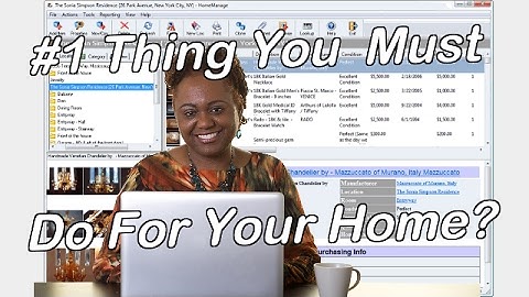 HomeManage Home Inventory Software