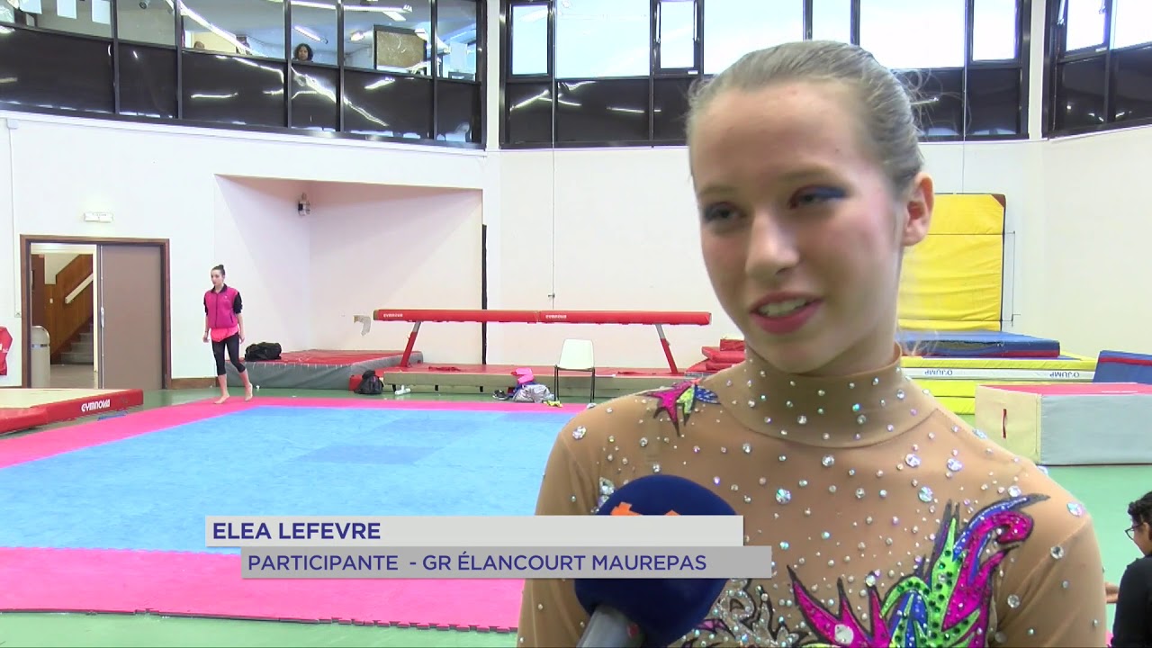 Gymnastique : Une compétition de GR à Elancourt