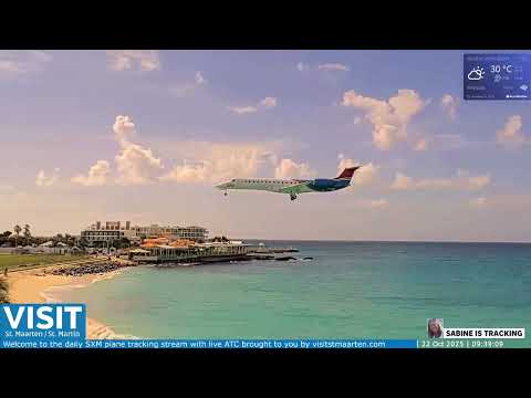 LIVE SXM Airport October 22✈️ - Maho Beach Sint Maarten