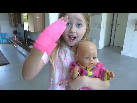 The BABY BORN Doll plays and learns the Safety Rules for Kids at HOME