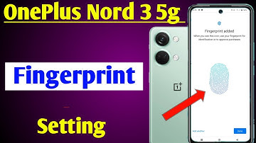 OnePlus Nord 3 5g fingerprint setting | how to set fingerprint lock OnePlus Nord 3 5g