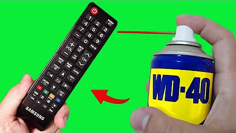 Take a Common WD-40 and Fix All Remote Controls in Your Home! How to Repair TV Remote Control Easy!