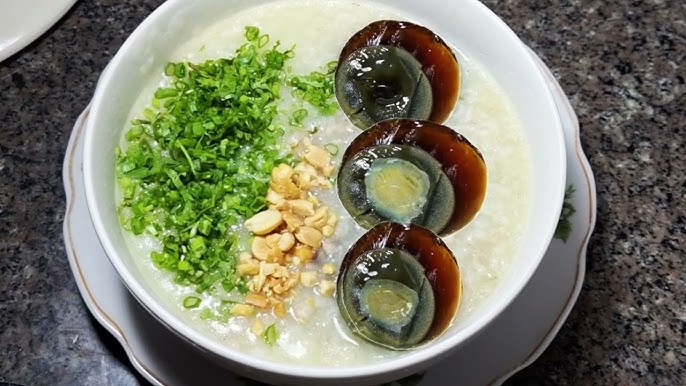 Cách nấu cháo trứng không gây béo