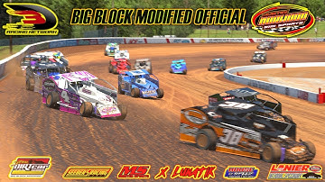 75  Laps Of Big Block Modified - Lanier - iRacing Dirt