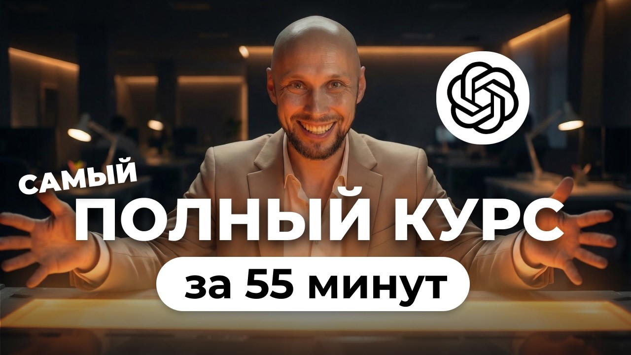 Новый ChatGPT: от новичка до PRO за полчаса. Большой бесплатный курс