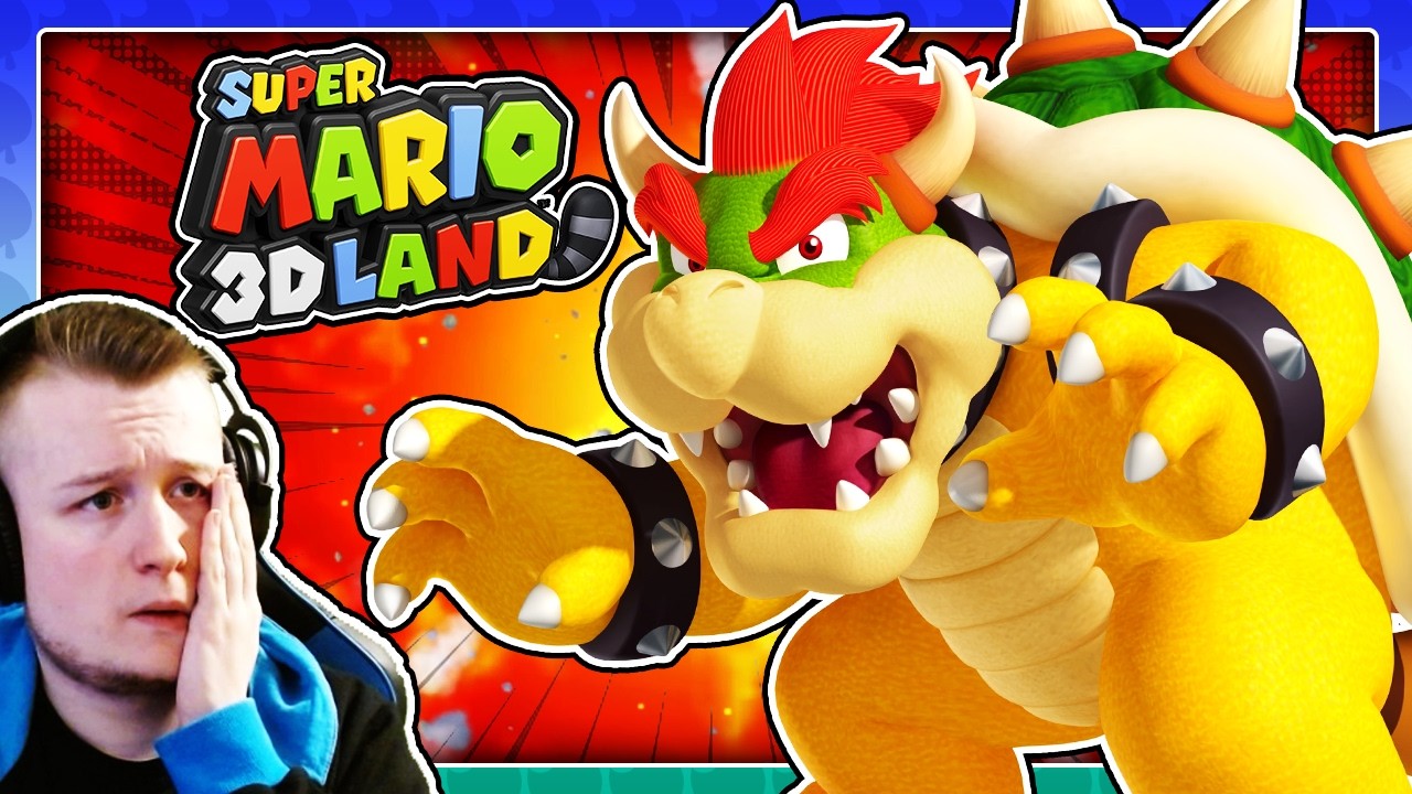 SUPER MARIO 3D LAND, aber wir werden BOWSER im KAMPF gegenüberstehen!