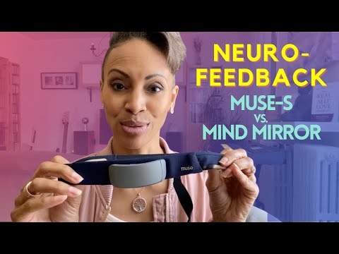 Trying Muse S Neurofeedback headband vs. Mind Mirror EEG  Dr Andrea Pennington #concsiousevolution