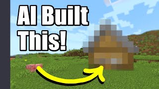 AI Builds in Minecraft!