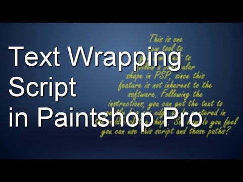 jasc paint shop pro 8 text on shape